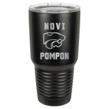 Novi Pompon Laser Engraved 30oz Tumbler