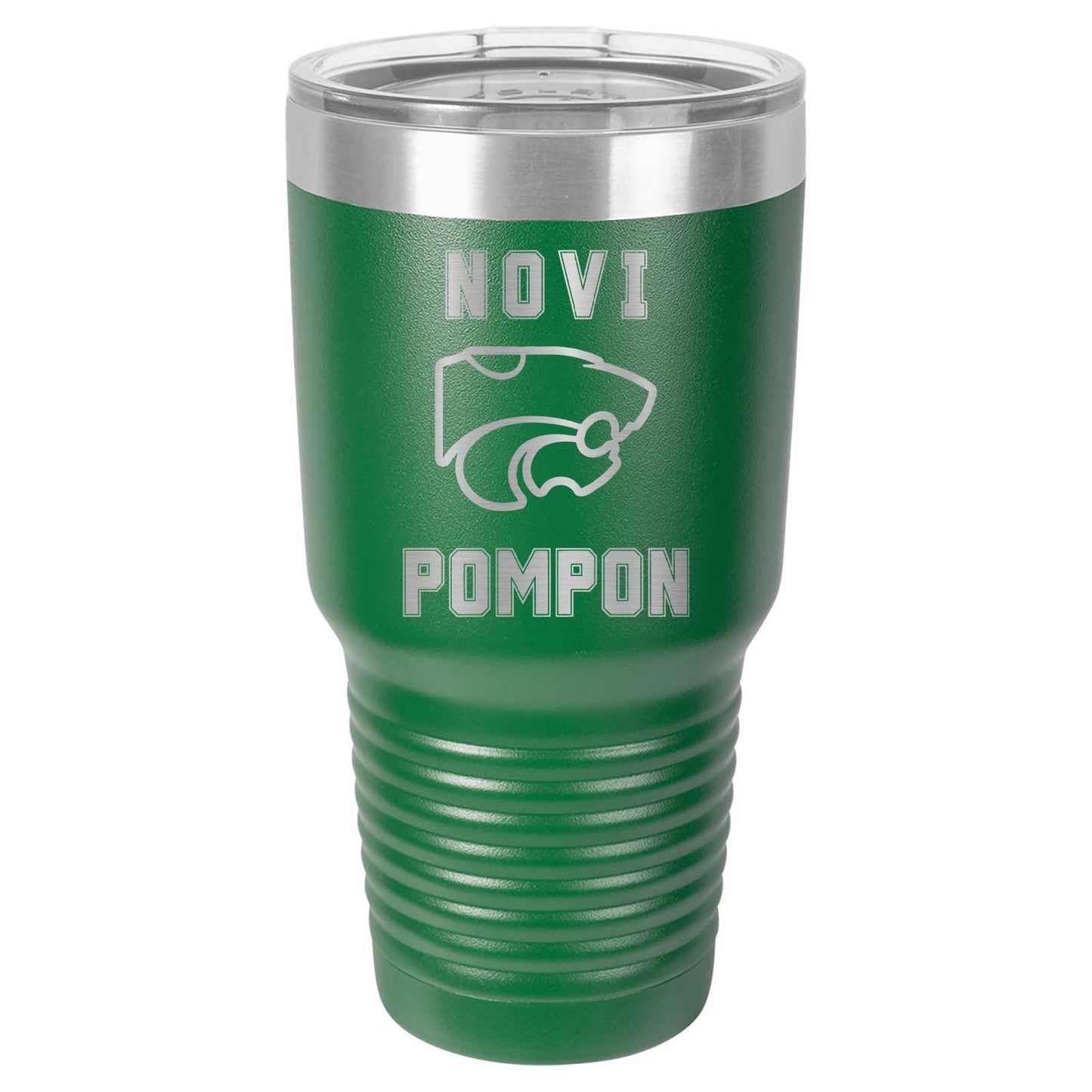 Novi Pompon Laser Engraved 30oz Tumbler - Mato & Hash