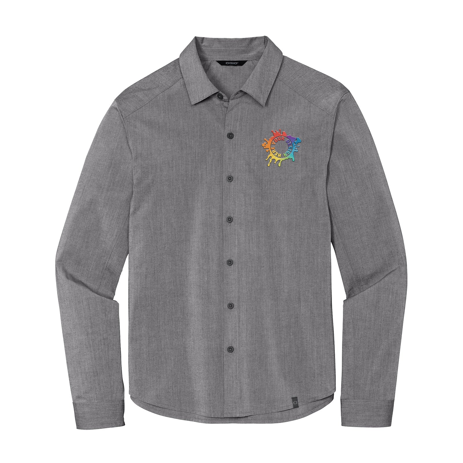 OGIO® Commuter Woven Shirt Embroidery - Mato & Hash