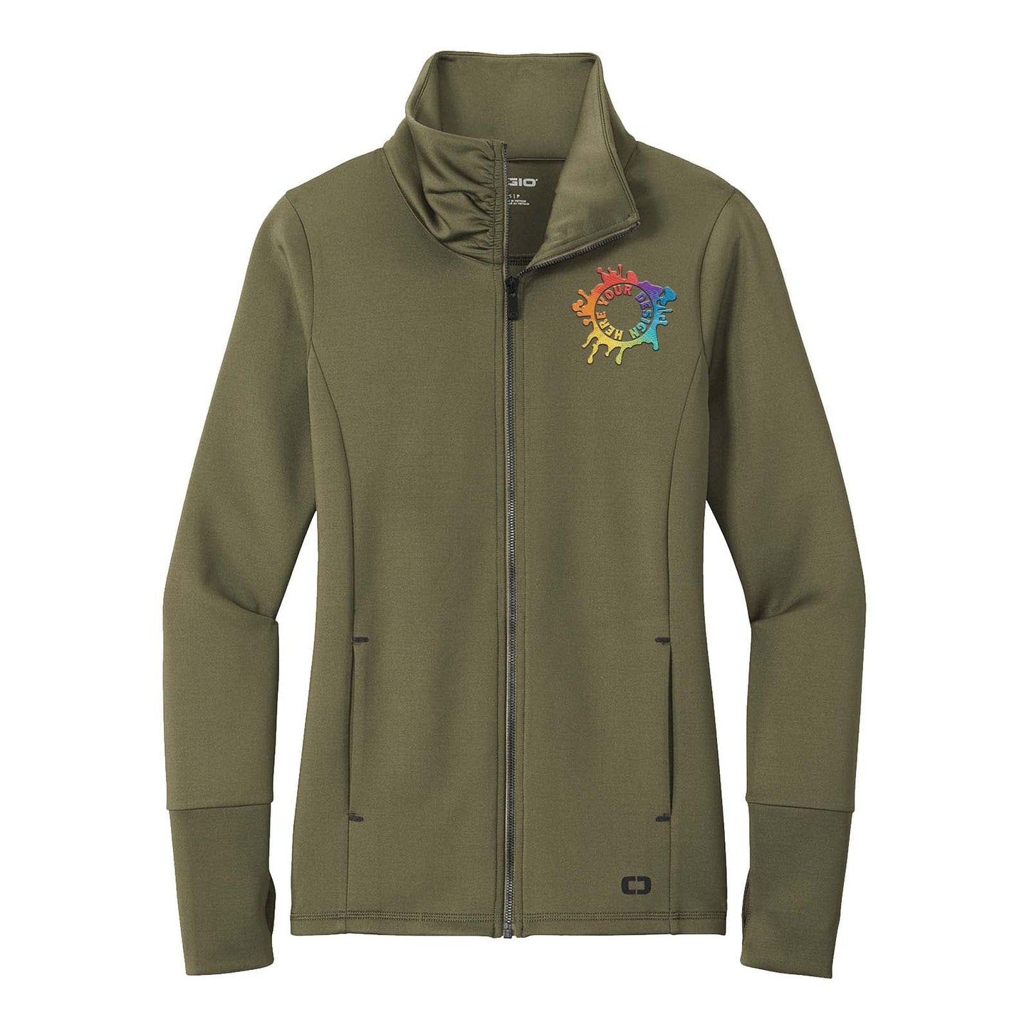 OGIO ® ENDURANCE Ladies Modern Performance Full-Zip Embroidery - Mato & Hash