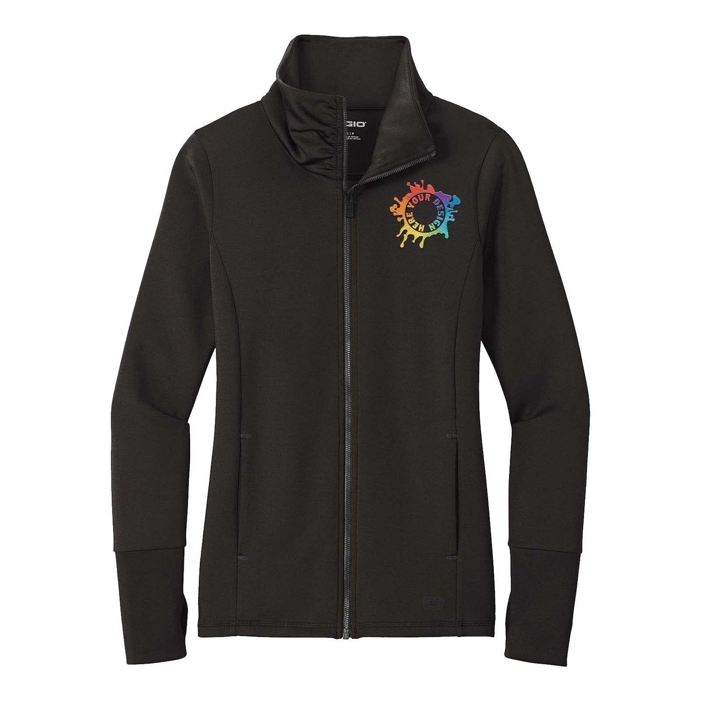 OGIO ® ENDURANCE Ladies Modern Performance Full-Zip Embroidery - Mato & Hash