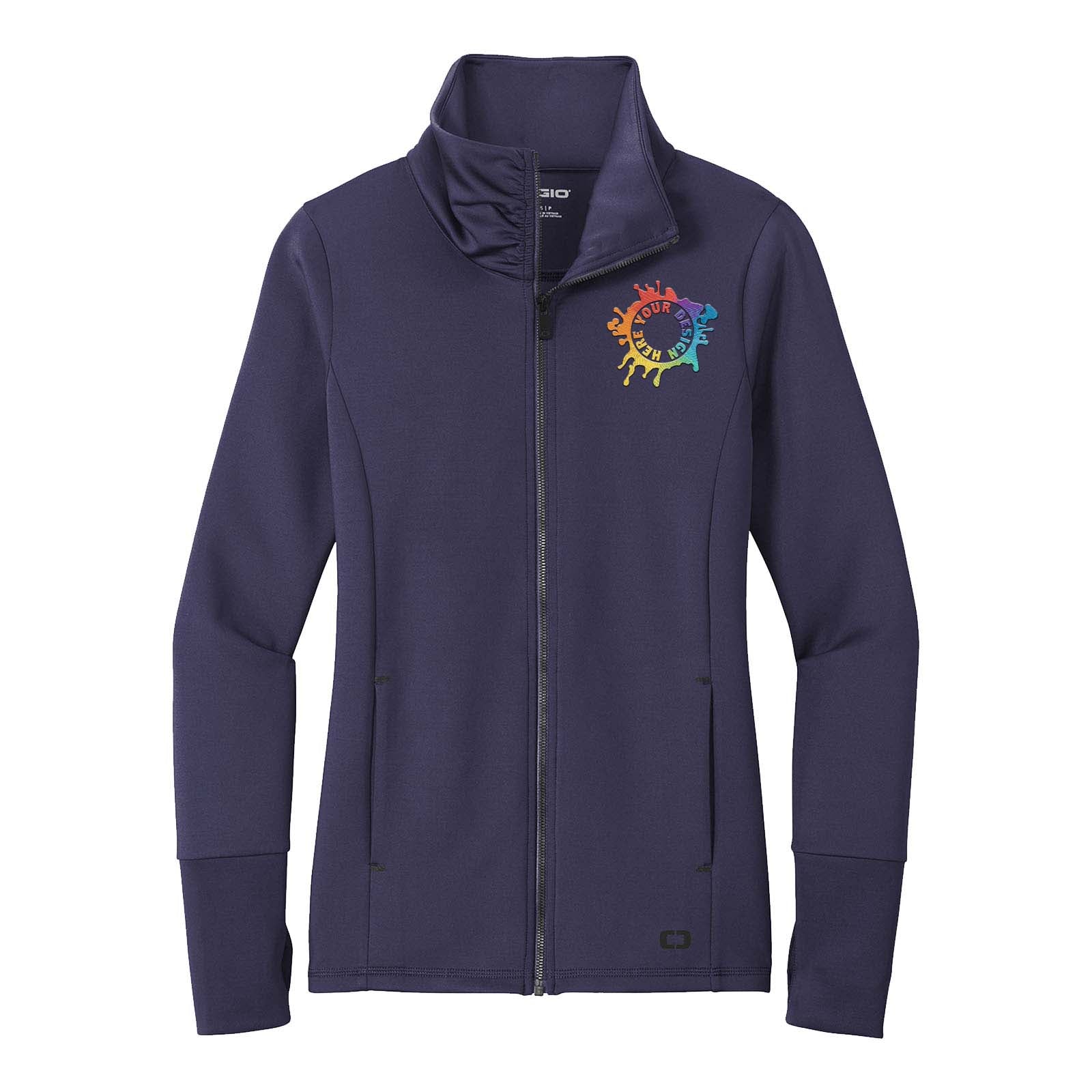 OGIO ® ENDURANCE Ladies Modern Performance Full-Zip Embroidery - Mato & Hash