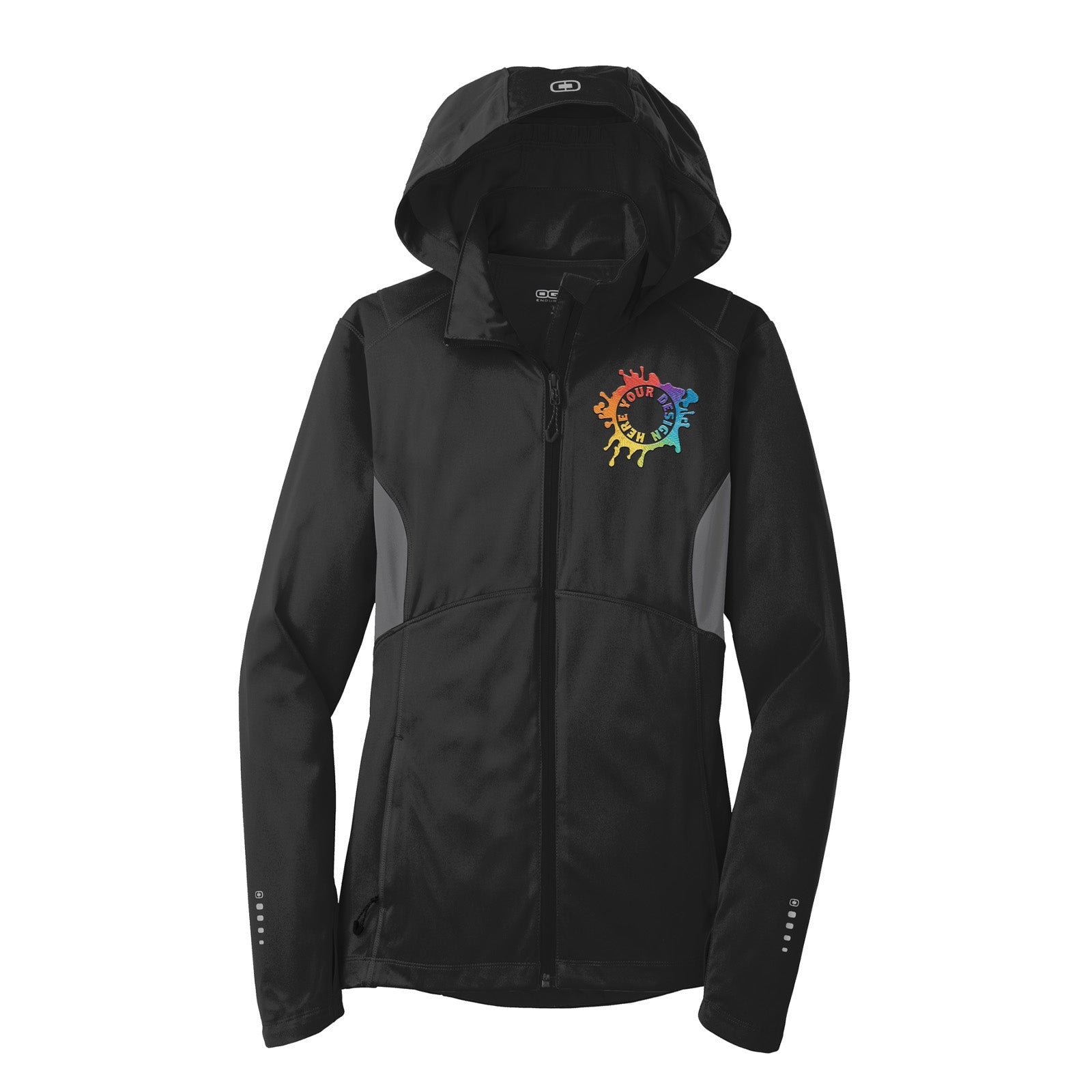 OGIO® ENDURANCE Ladies Pivot Soft Shell Jacket Embroidery - Mato & Hash
