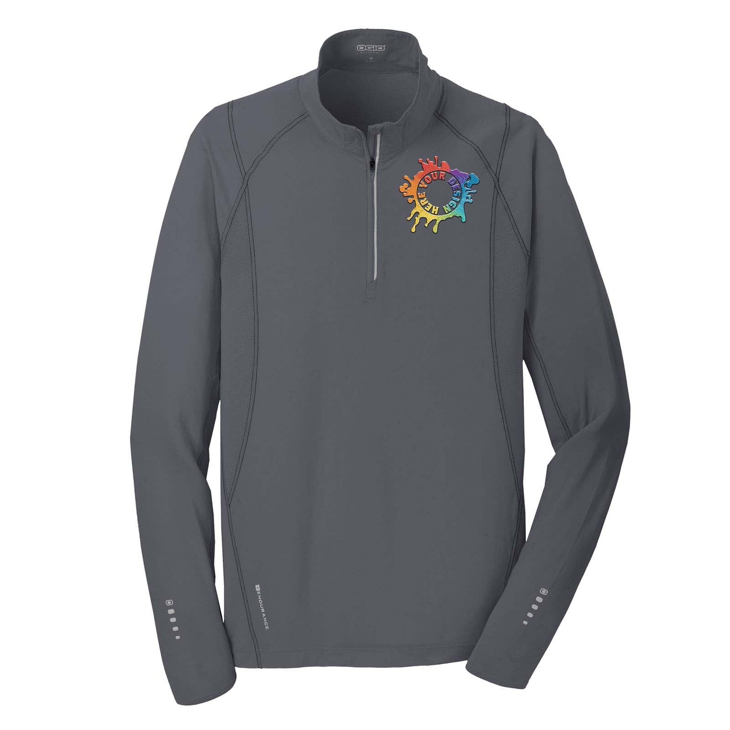 OGIO® ENDURANCE Nexus 1/4-Zip Pullover Jacket Embroidery - Mato & Hash