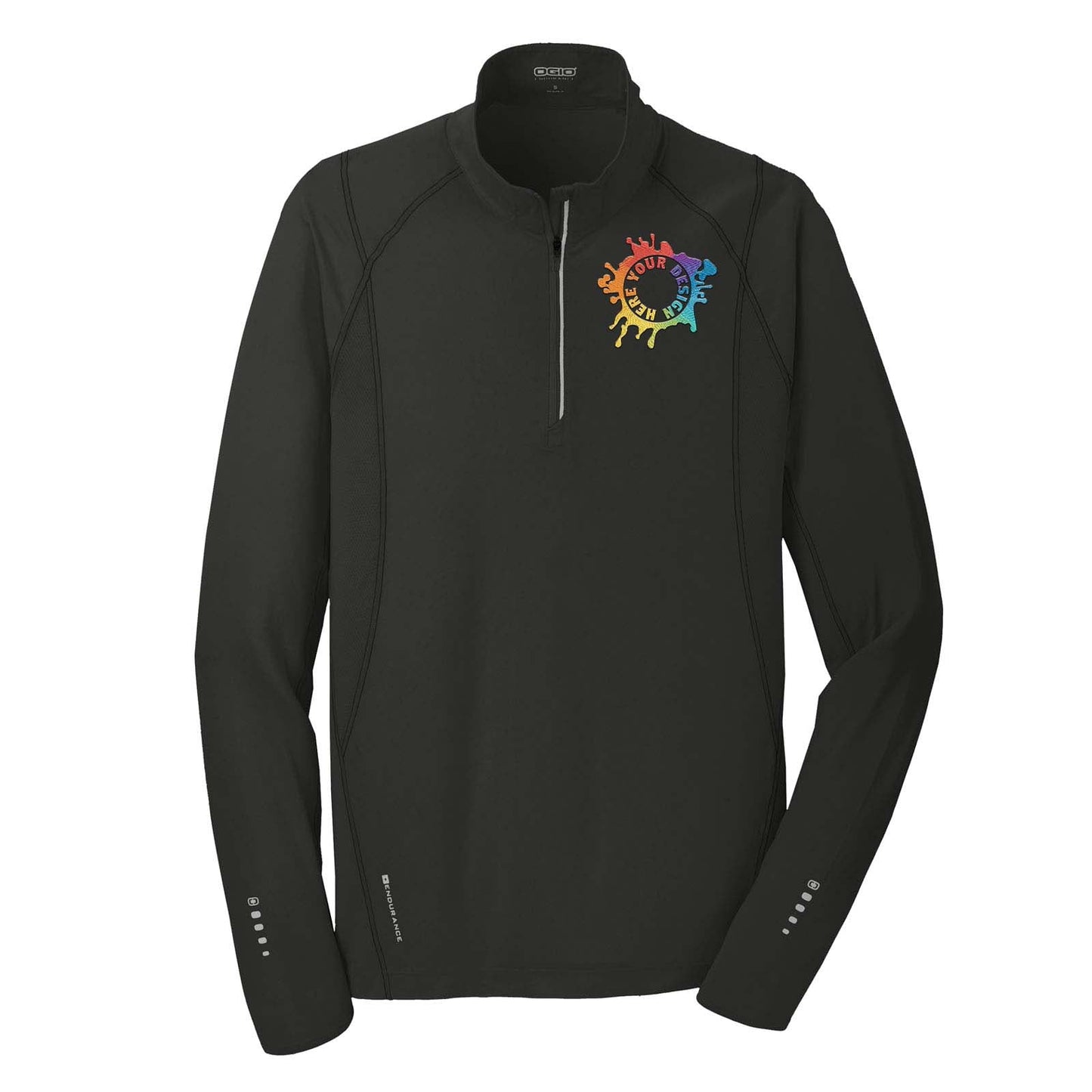 OGIO® ENDURANCE Nexus 1/4-Zip Pullover Jacket Embroidery - Mato & Hash
