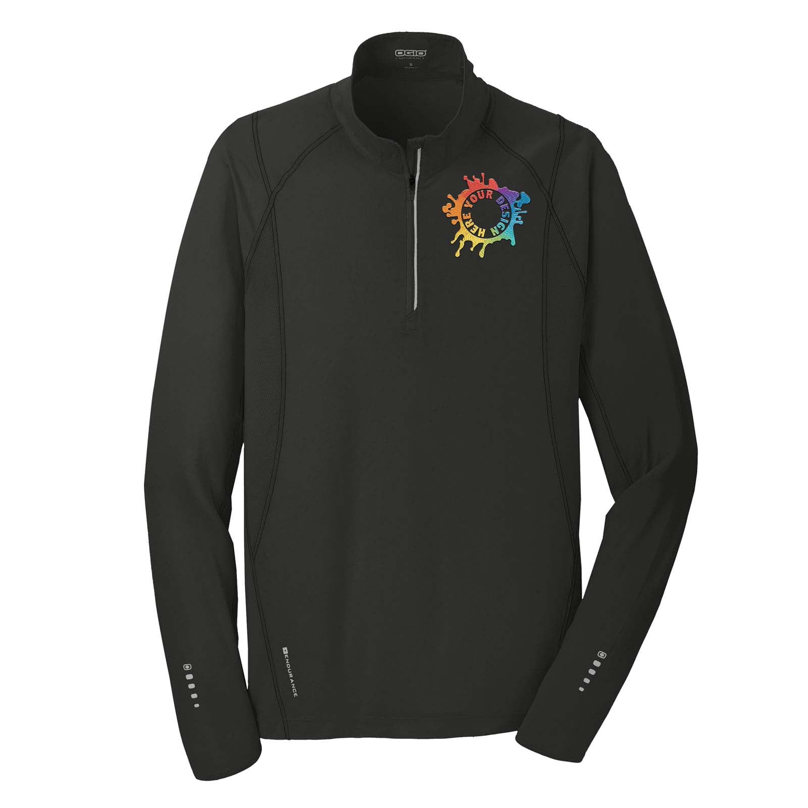 OGIO® ENDURANCE Nexus 1/4-Zip Pullover Jacket Embroidery - Mato & Hash