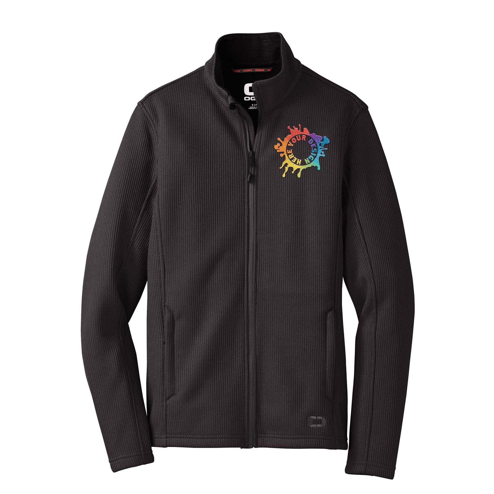 OGIO ® Grit Fleece Jacket Embroidery - Mato & Hash