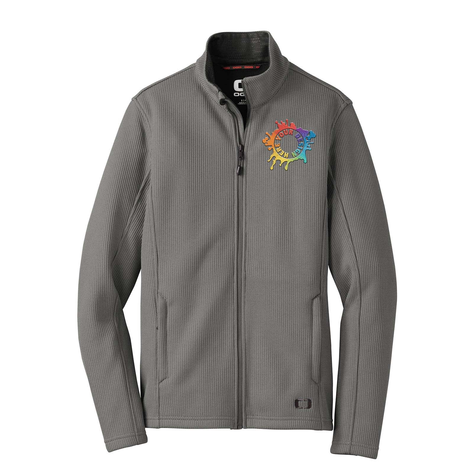 OGIO ® Grit Fleece Jacket Embroidery - Mato & Hash