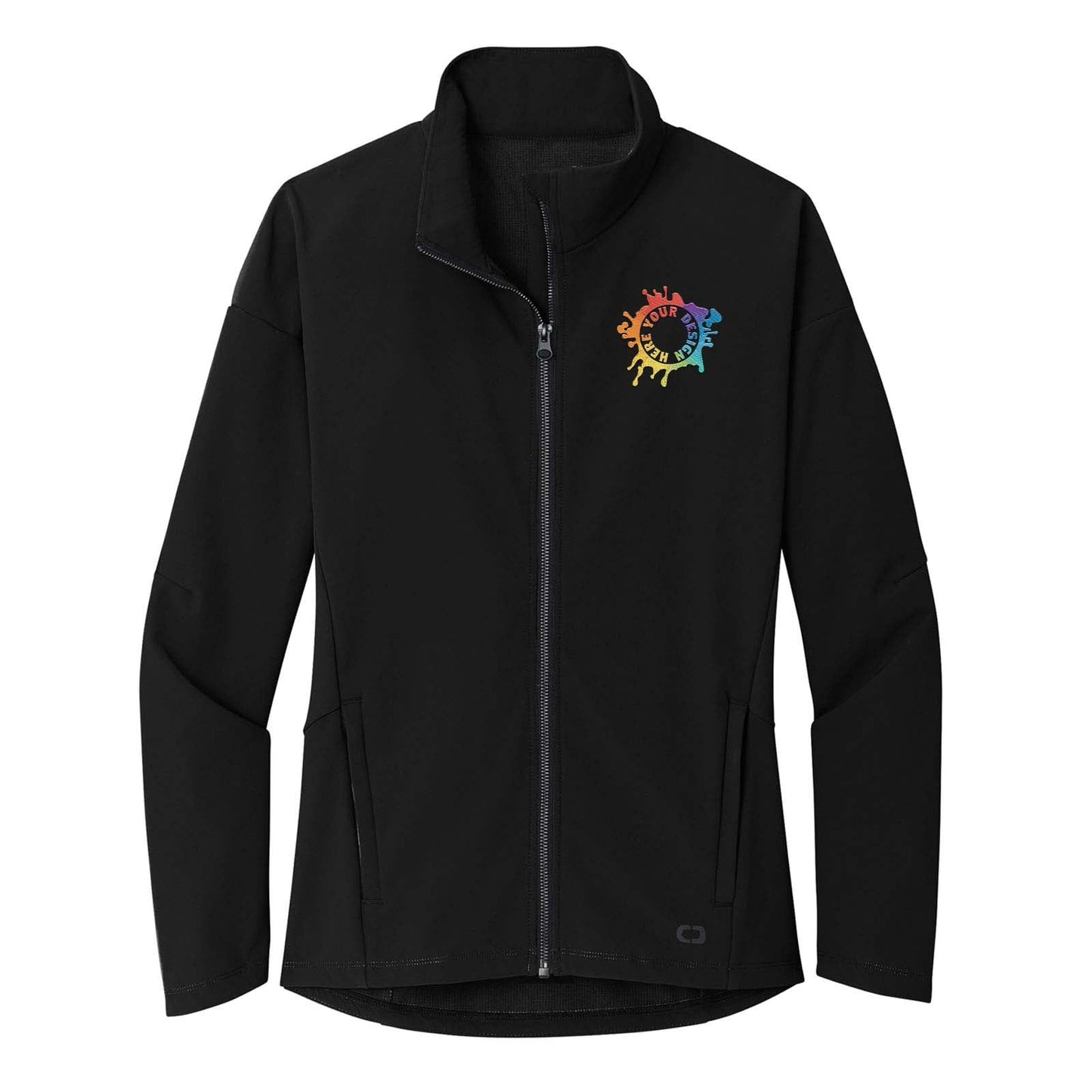 OGIO® Ladies Commuter Full-Zip Soft Shell Embroidery - Mato & Hash