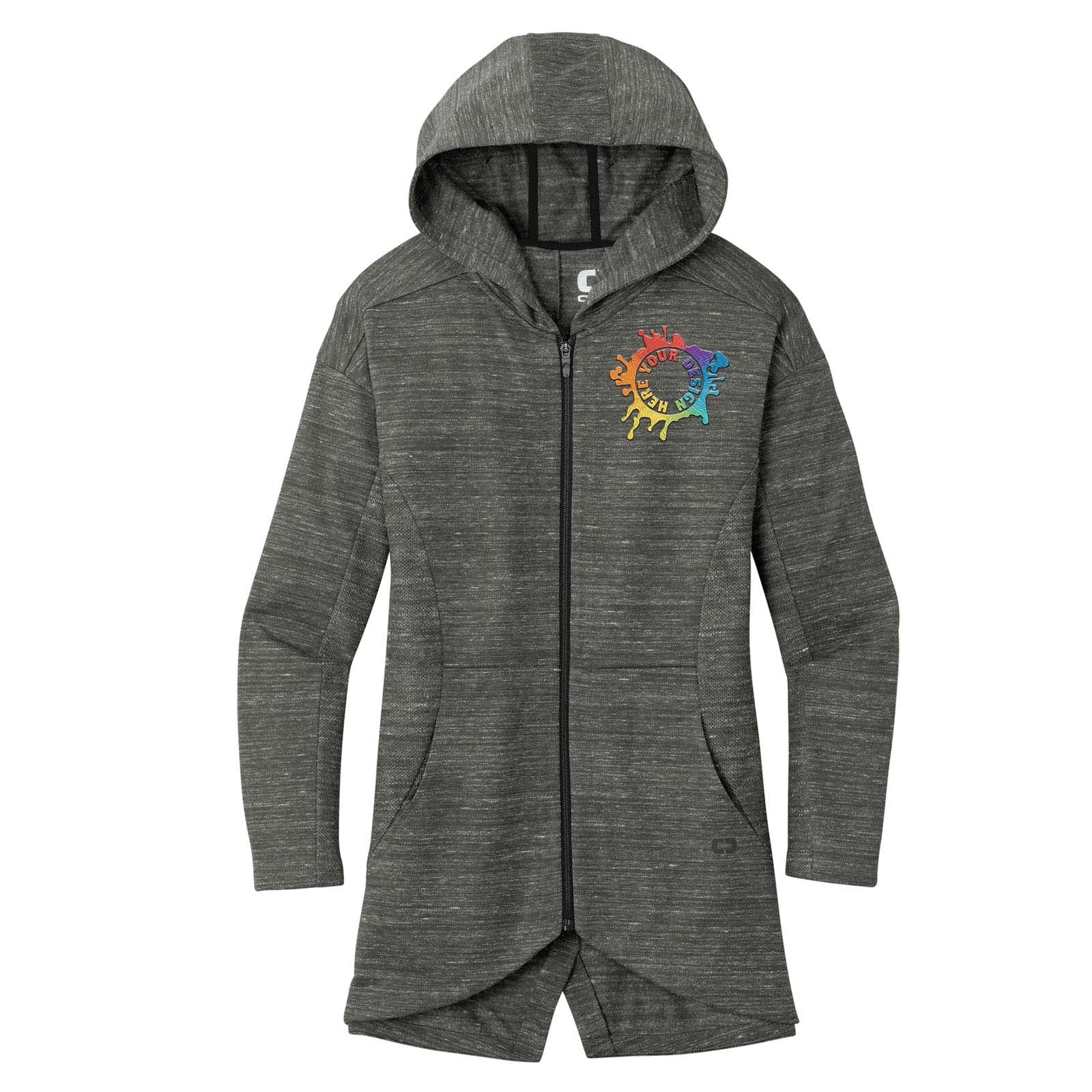 OGIO® Ladies Flux Full-Zip Hoodie Embroidery - Mato & Hash