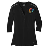 OGIO® Ladies Fuse Henley Embroidery