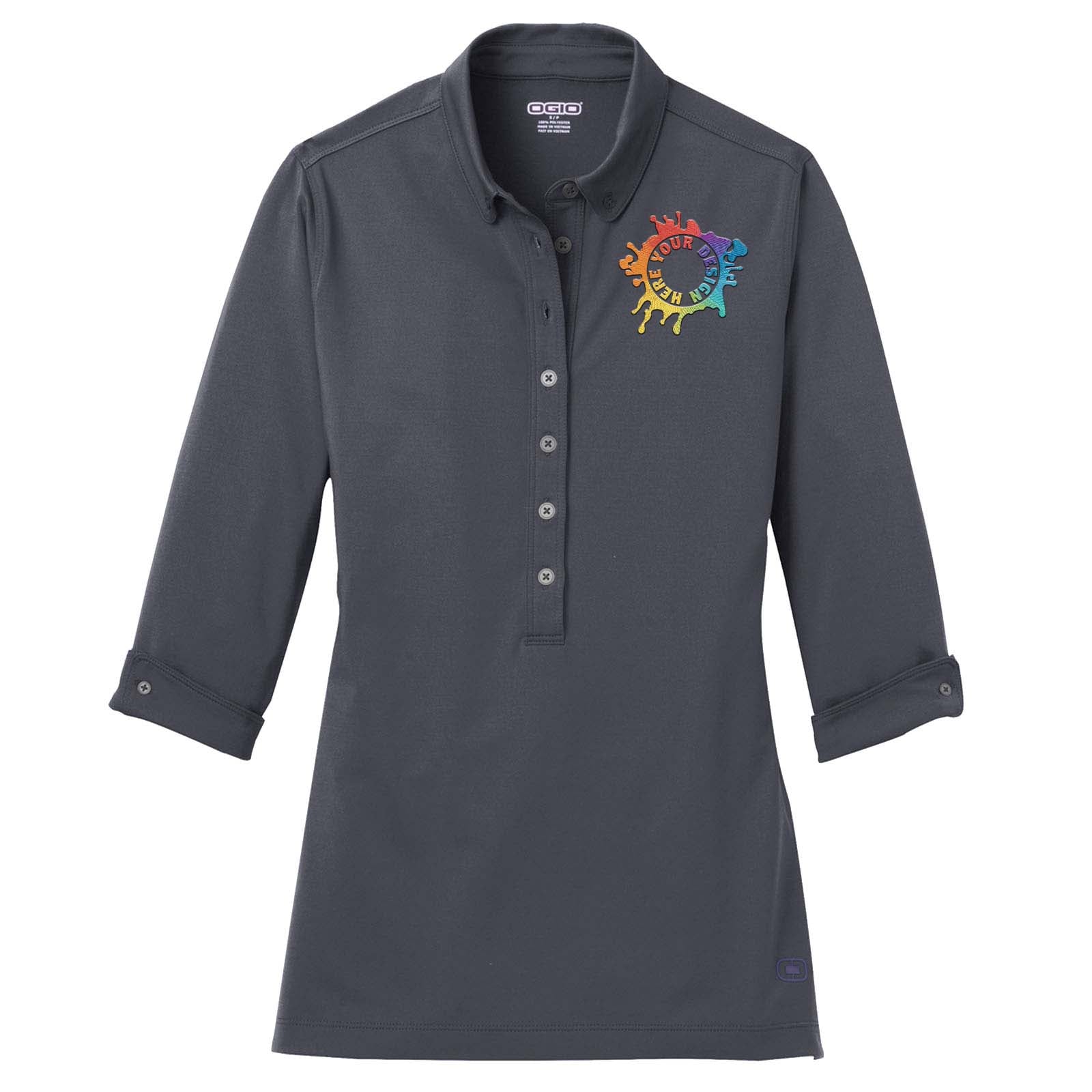 OGIO® Ladies Gauge Polo Embroidery - Mato & Hash