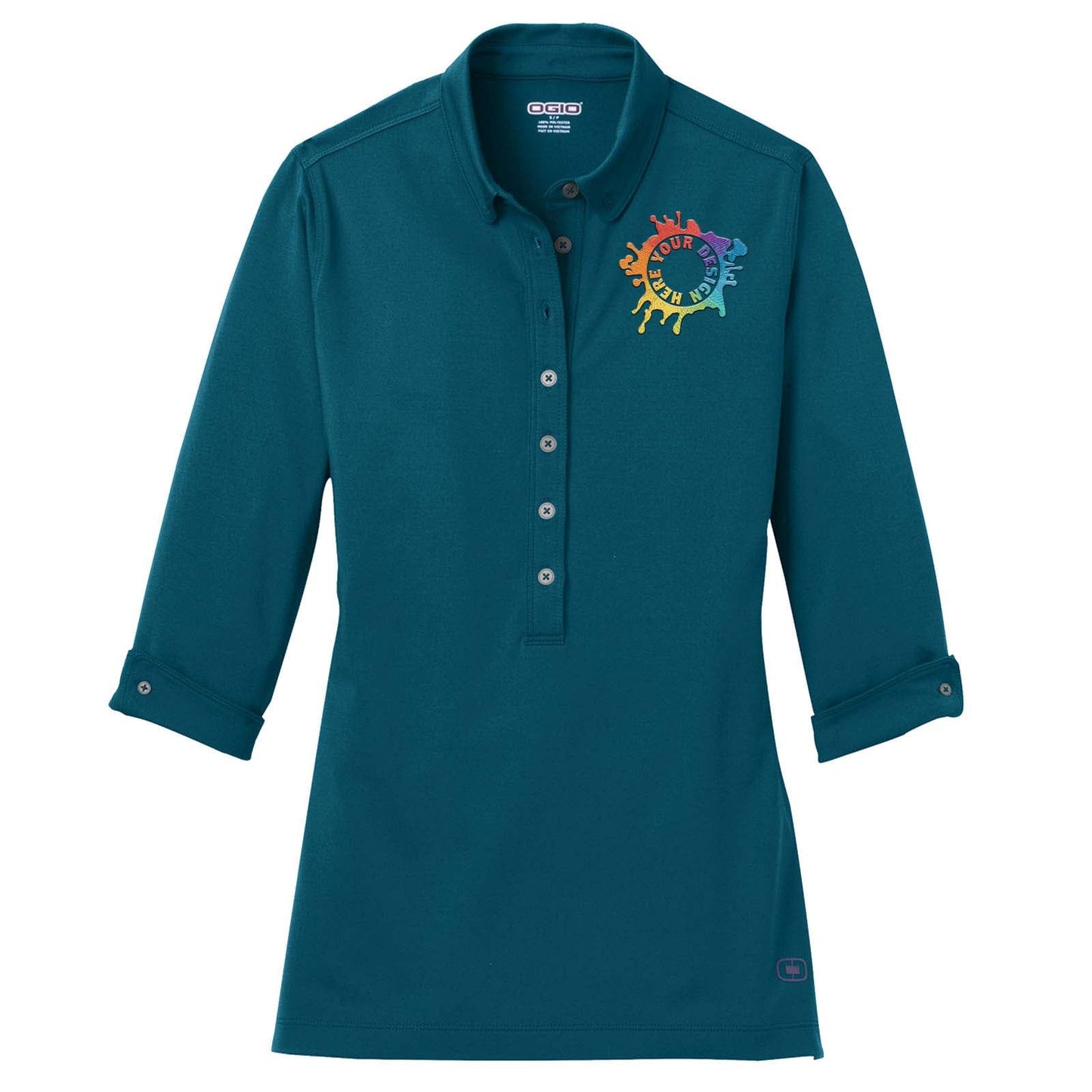 OGIO® Ladies Gauge Polo Embroidery - Mato & Hash