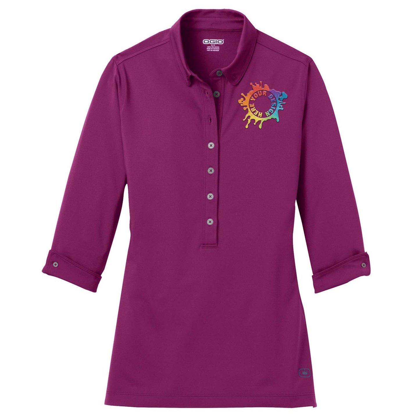 OGIO® Ladies Gauge Polo Embroidery - Mato & Hash