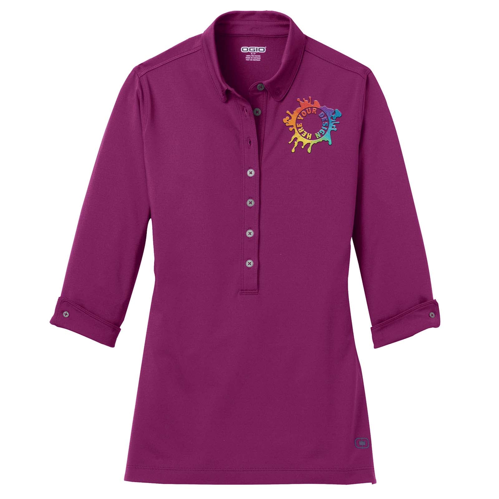 OGIO® Ladies Gauge Polo Embroidery - Mato & Hash