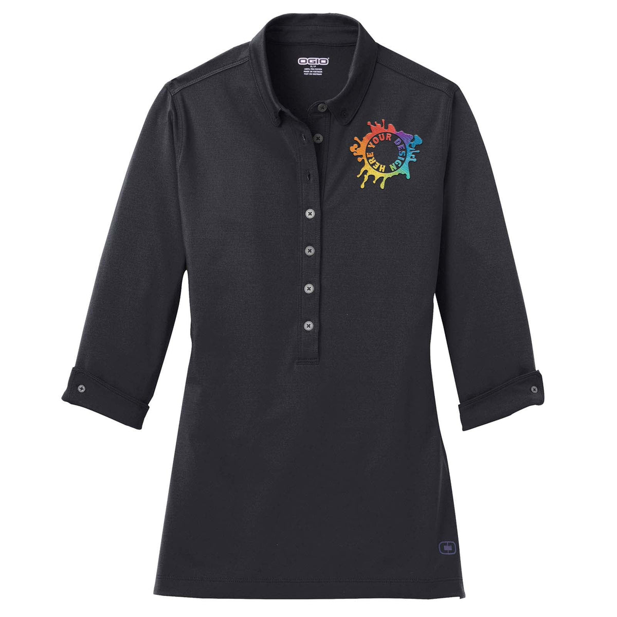 OGIO® Ladies Gauge Polo Embroidery - Mato & Hash