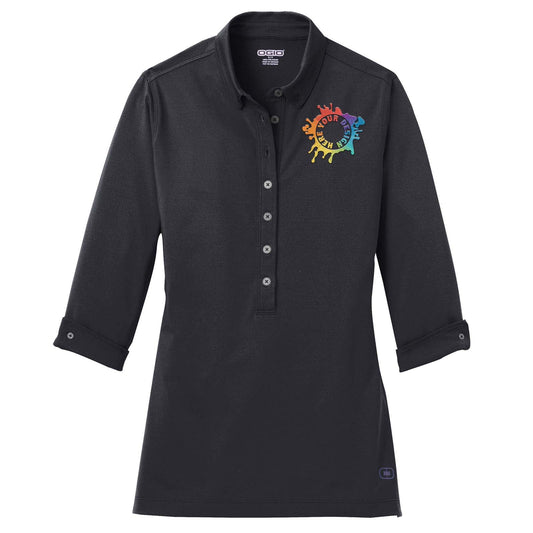 OGIO® Ladies Gauge Polo Embroidery - Mato & Hash