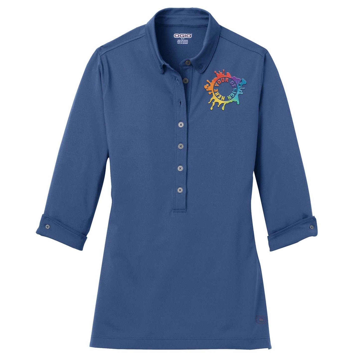 OGIO® Ladies Gauge Polo Embroidery - Mato & Hash