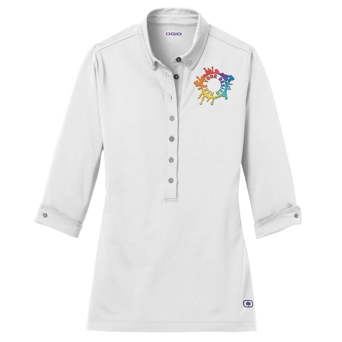 OGIO® Ladies Gauge Polo Embroidery - Mato & Hash