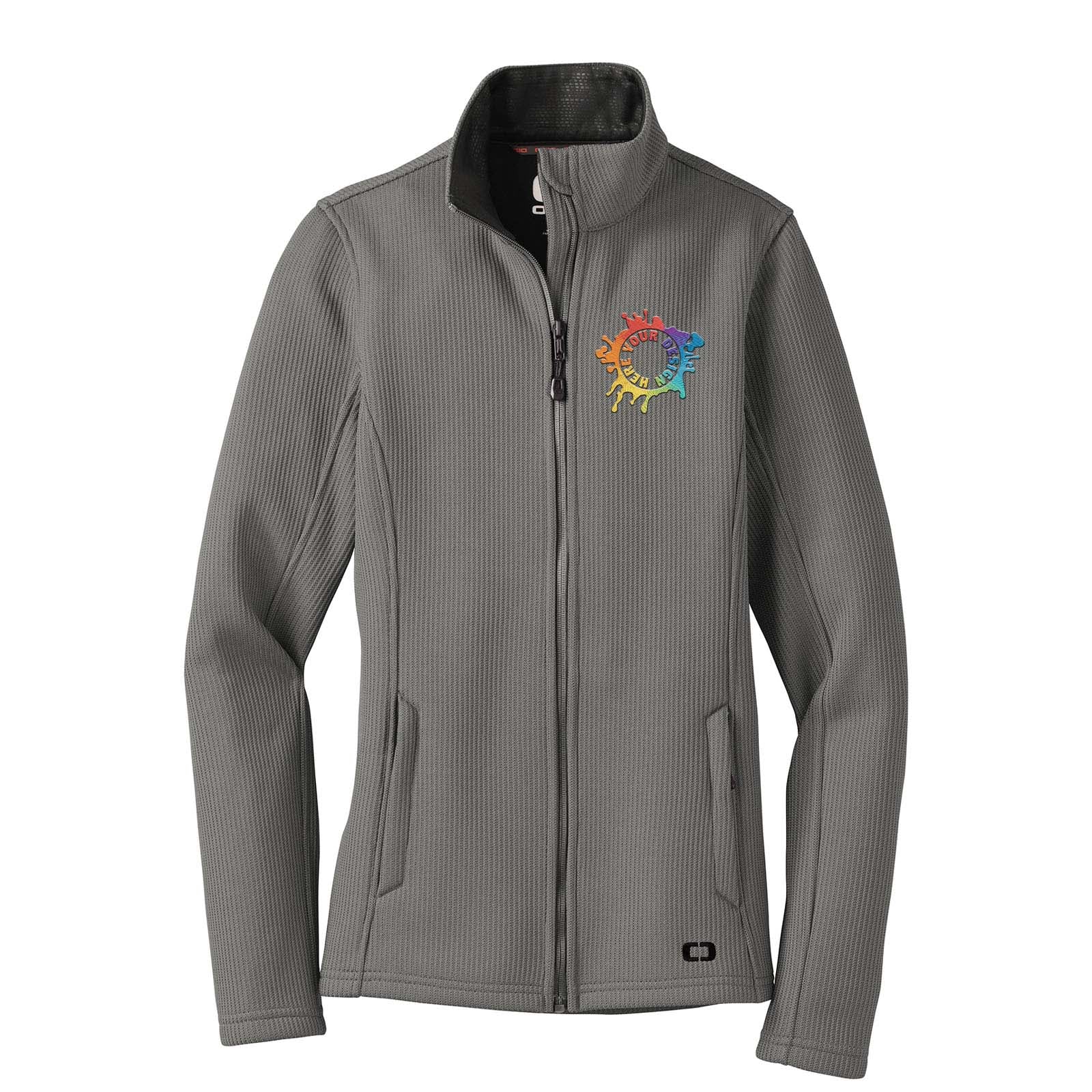 OGIO ® Ladies Grit Fleece Jacket Embroidery - Mato & Hash