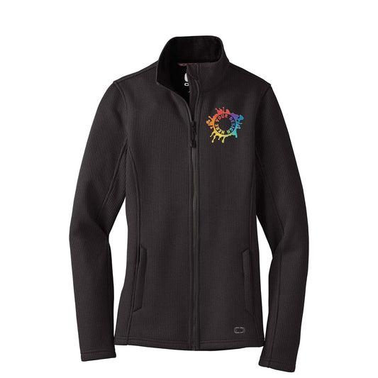 OGIO ® Ladies Grit Fleece Jacket Embroidery - Mato & Hash