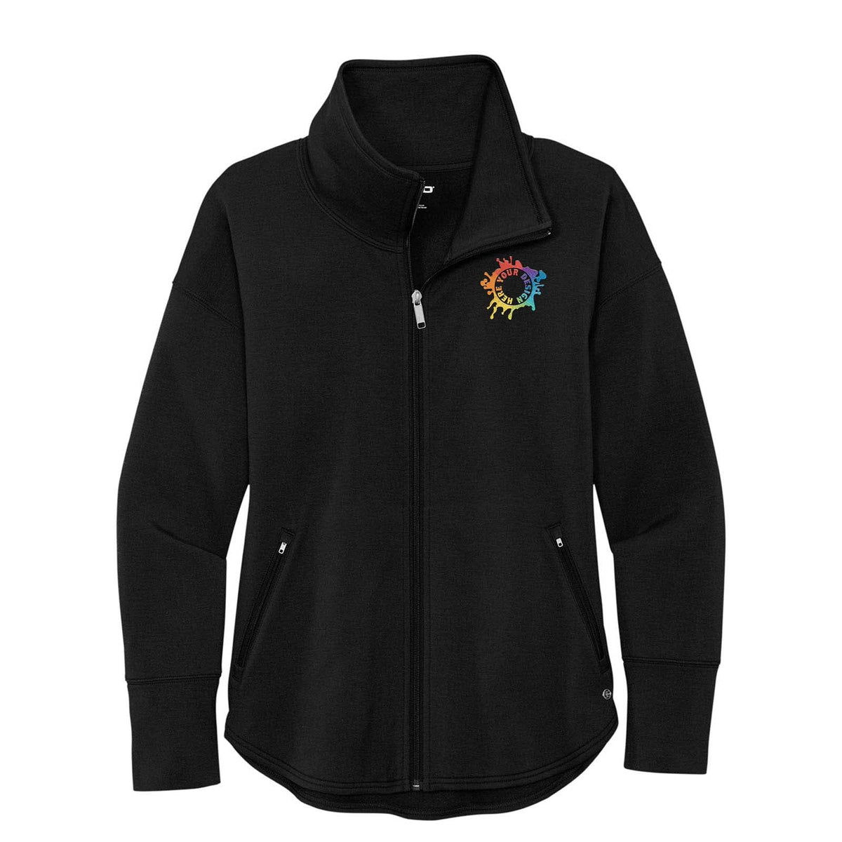 OGIO® Ladies Luuma Full-Zip Fleece Custom Embroidery - Mato & Hash