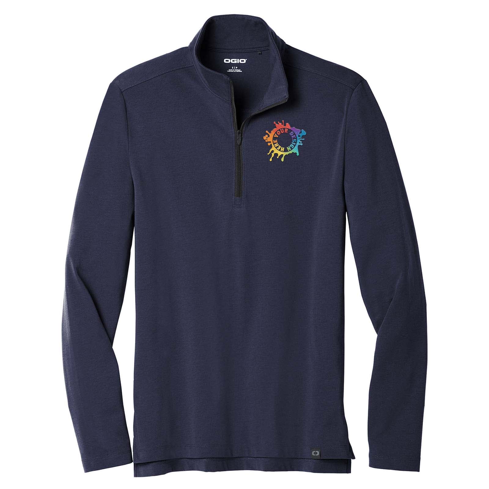 OGIO ® Limit 1/4-Zip Custom Embroidery - Mato & Hash