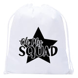 Oh My Squad Cheer Mini Polyester Drawstring Bag - Mato & Hash