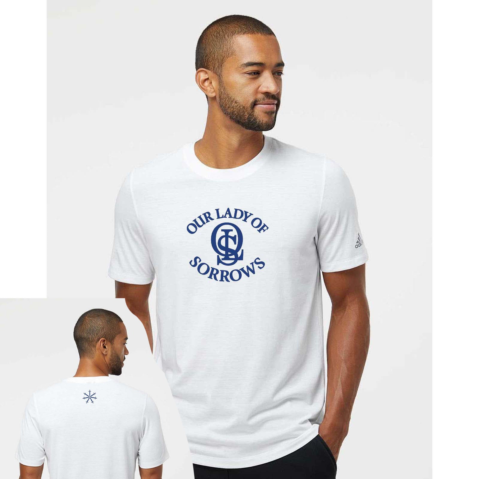 OLS Adidas - Blended T-Shirt Printed and Back Print - Mato & Hash