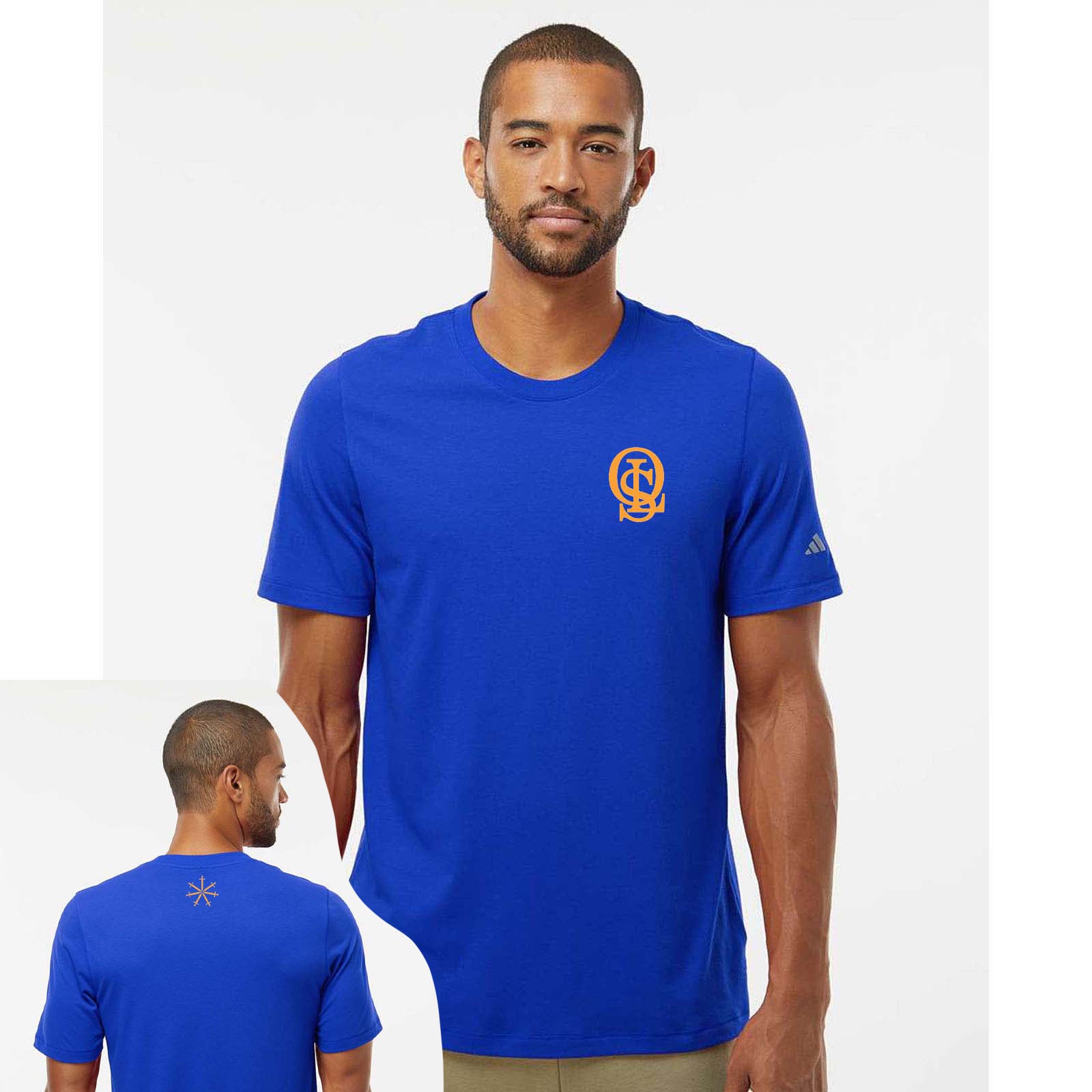 OLS Adidas - Blended T-Shirt Printed and Back Print - Mato & Hash