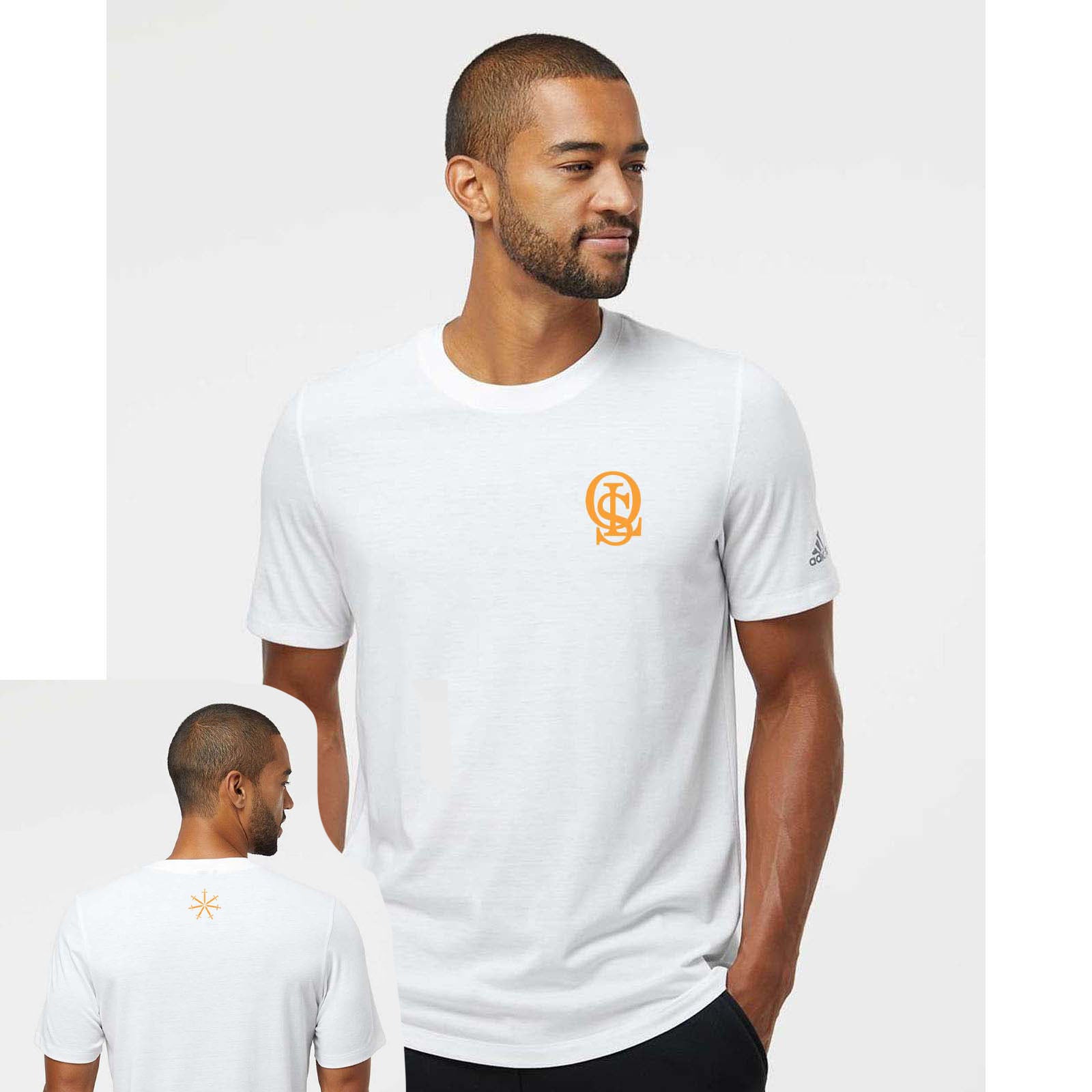 OLS Adidas - Blended T-Shirt Printed and Back Print - Mato & Hash