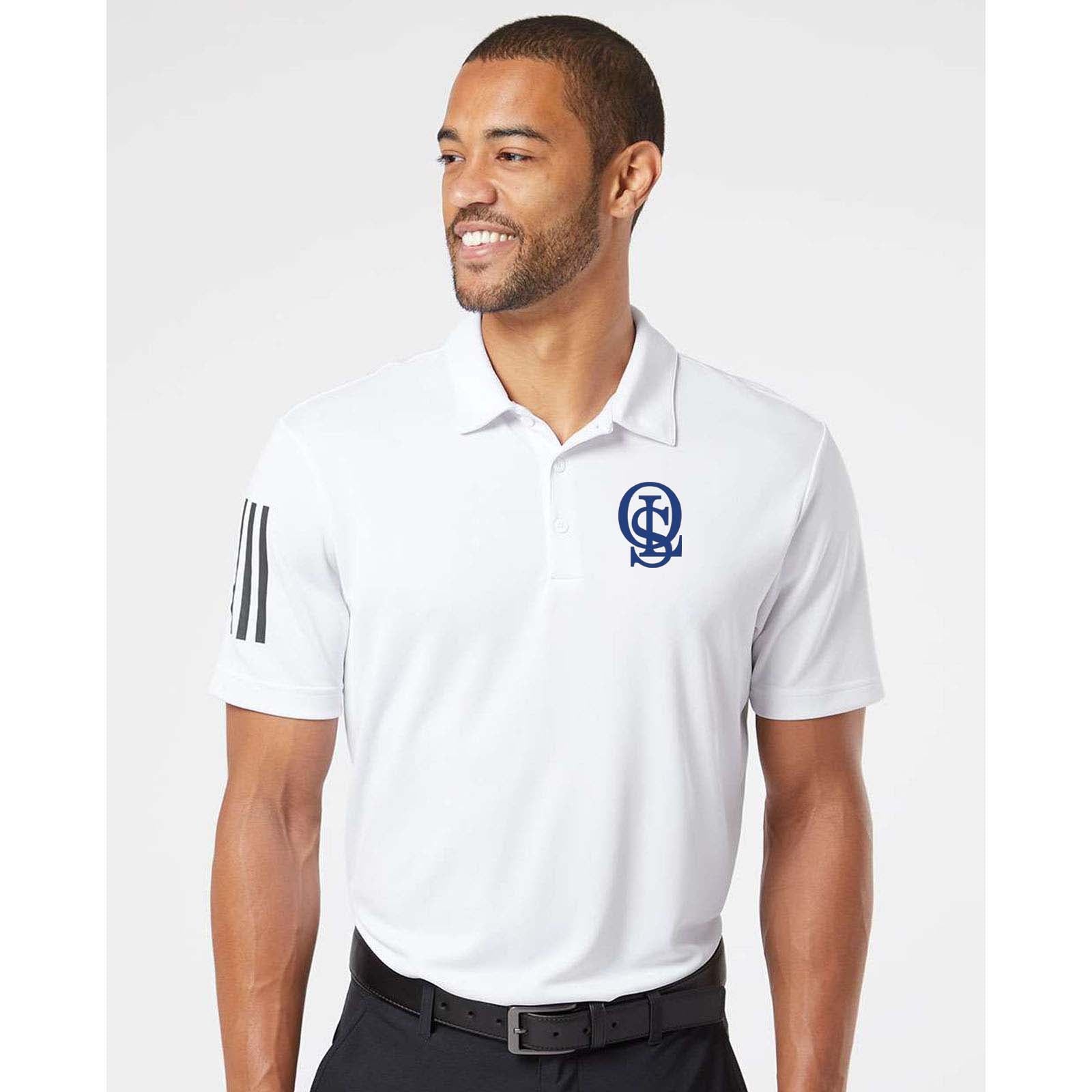 OLS Adidas - Floating 3-Stripes Polo Embroidery - Mato & Hash