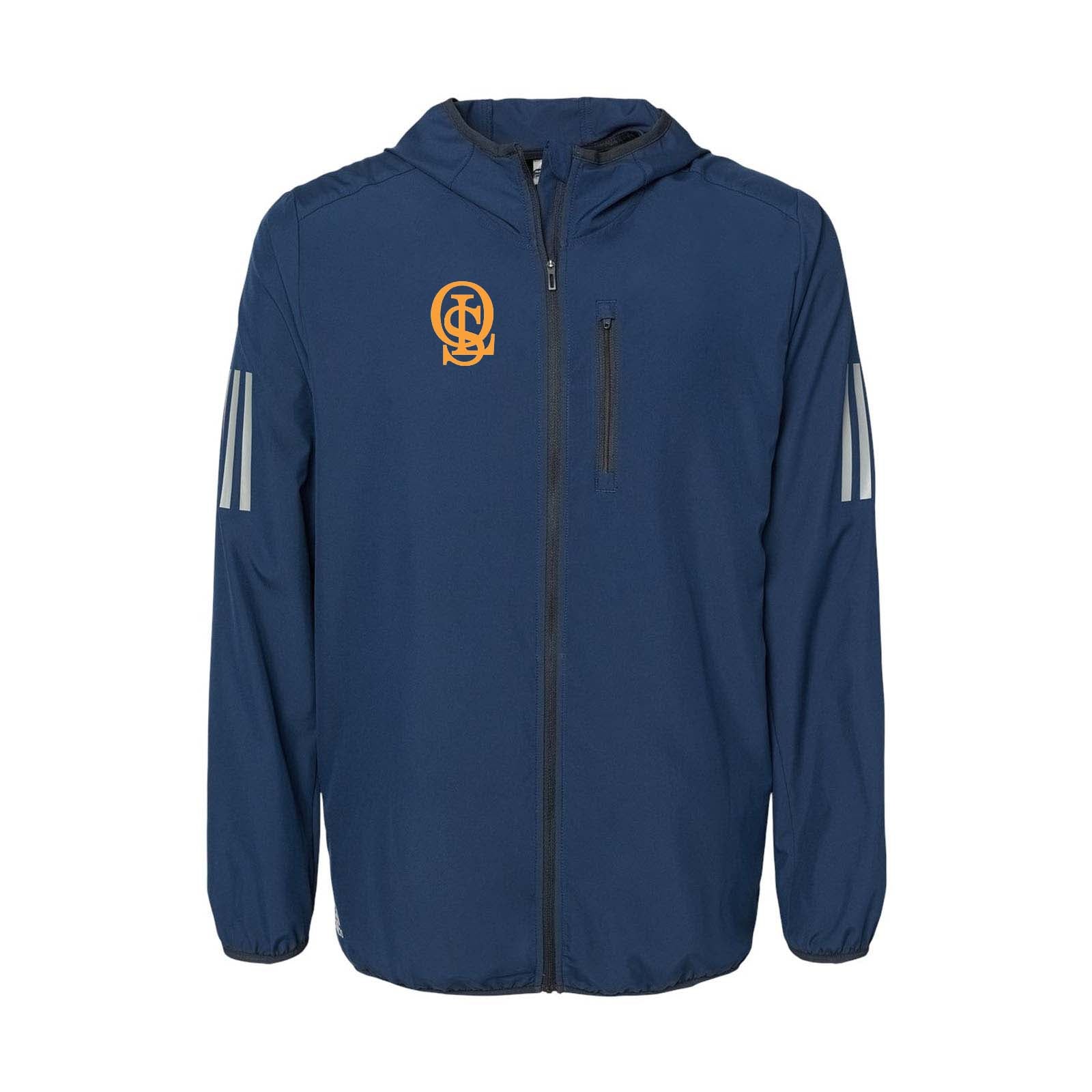 OLS Adidas - Hooded Full-Zip Windbreaker Embroidery - Mato & Hash