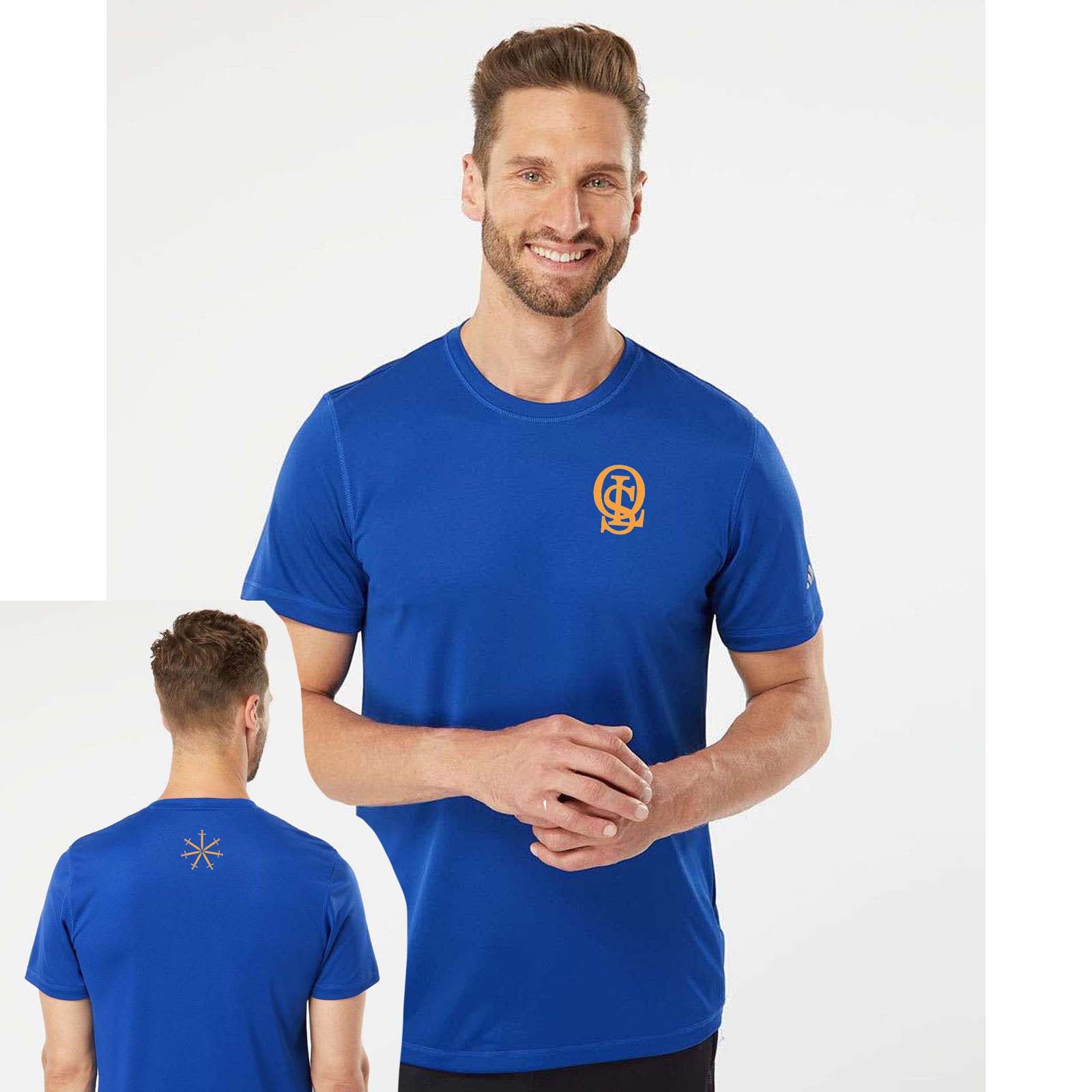 OLS Adidas - Sport T-Shirt Printed with Back Print - Mato & Hash