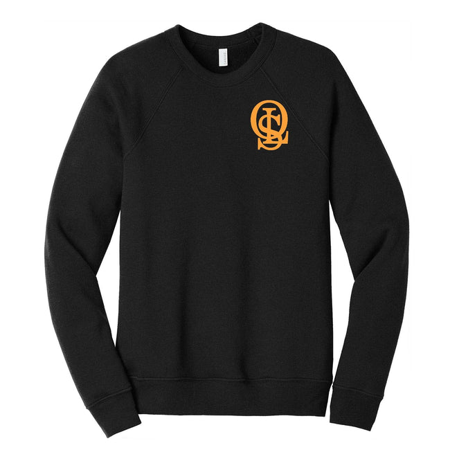 OLS Logo Bella + Canvas Unisex Raglan Crewneck Sweatshirt