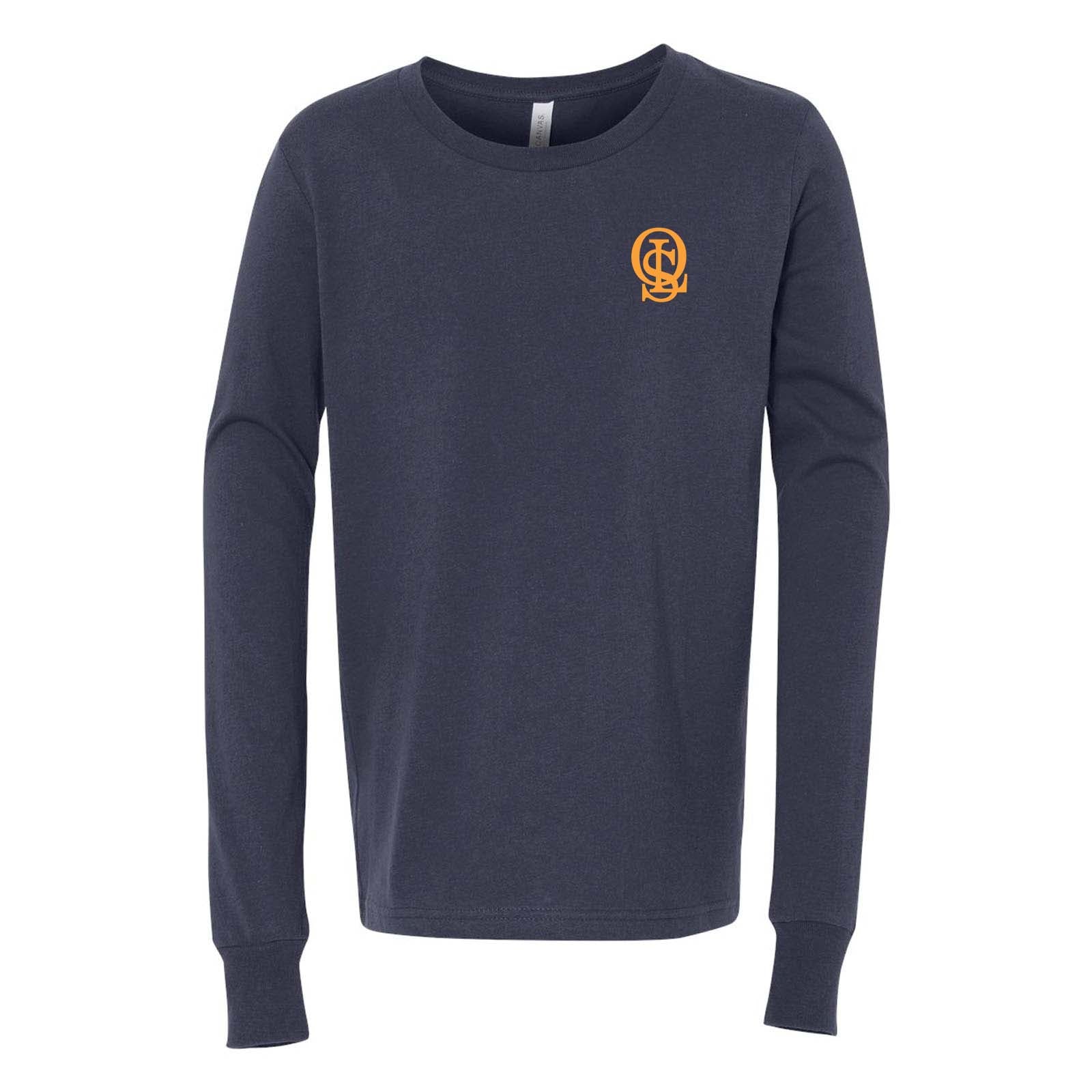 OLS BELLA + CANVAS Youth Jersey Long Sleeve Tee - Mato & Hash