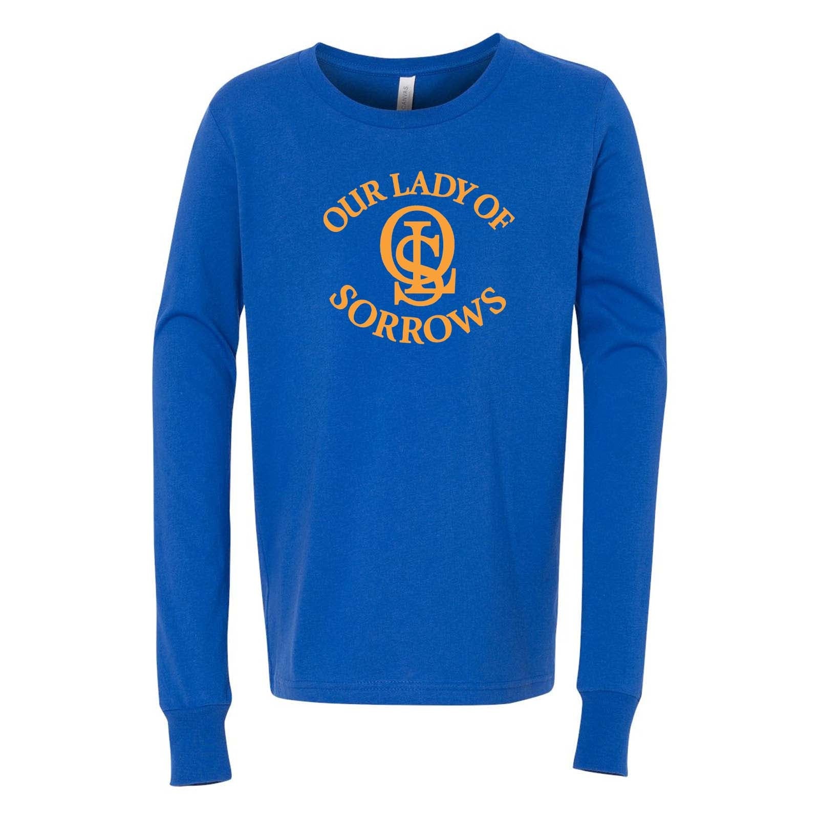 OLS BELLA + CANVAS Youth Jersey Long Sleeve Tee - Mato & Hash