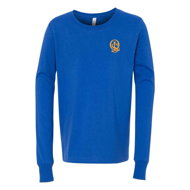 OLS Logo Next Level Youth Jersey Long Sleeve Tee