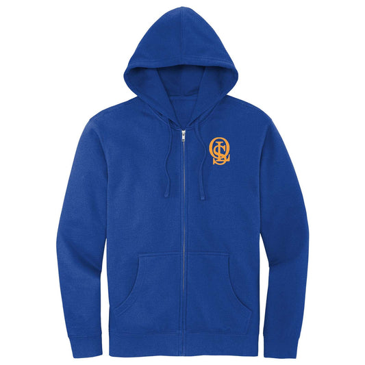 OLS District® V.I.T.„¢ Fleece Full-Zip Hoodie Printed - Mato & Hash