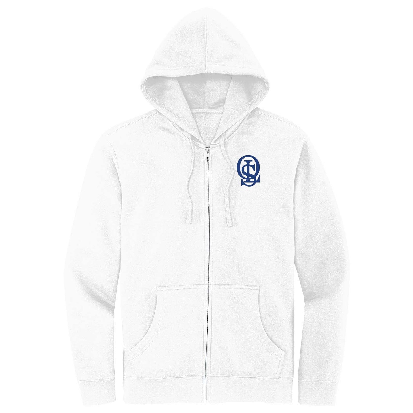 OLS District V.I.T.ž¢ Fleece Full-Zip Hoodie Printed - Mato & Hash