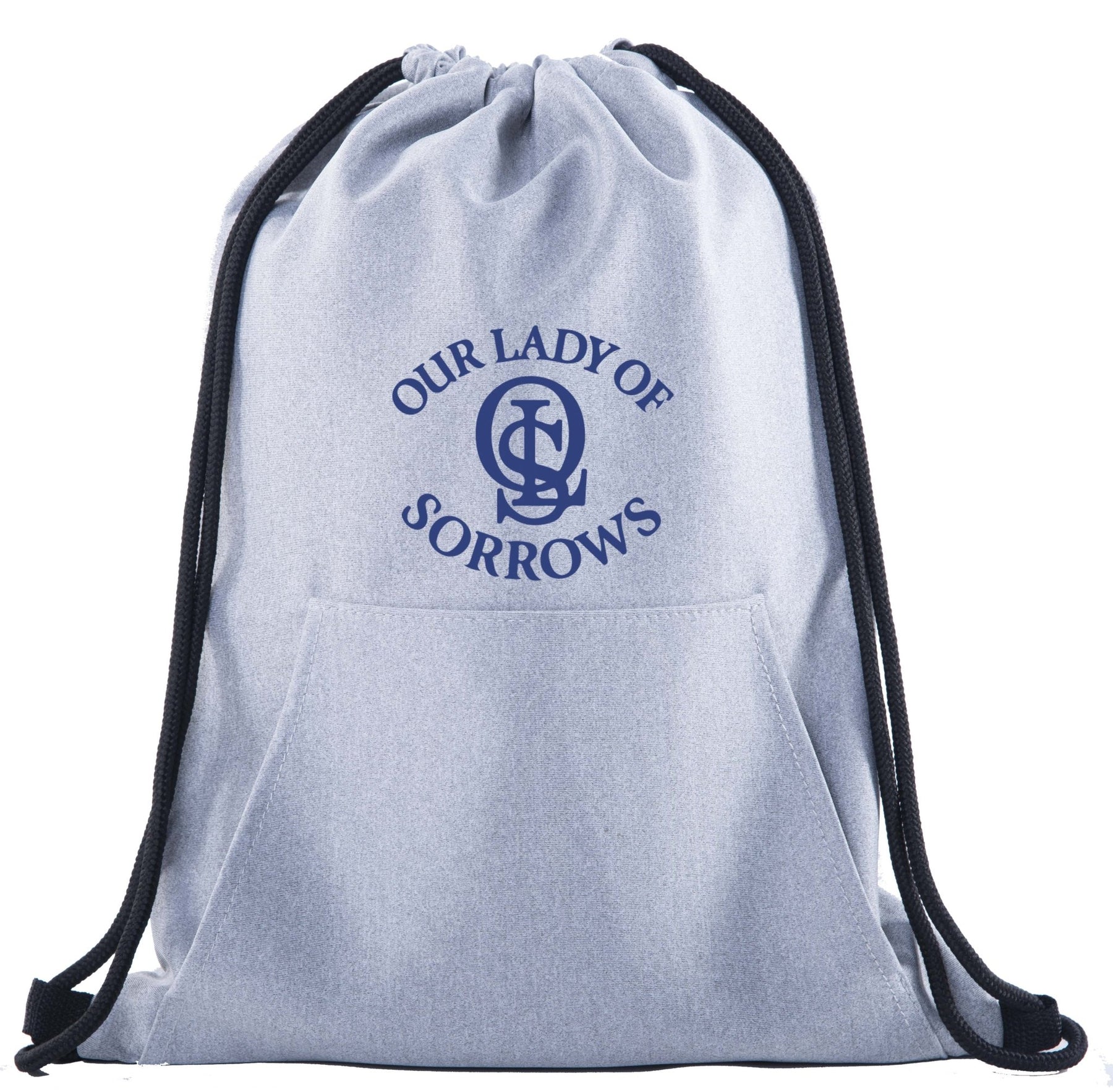 OLS Drawstring Bag w/ Pocket Printed - Mato & Hash