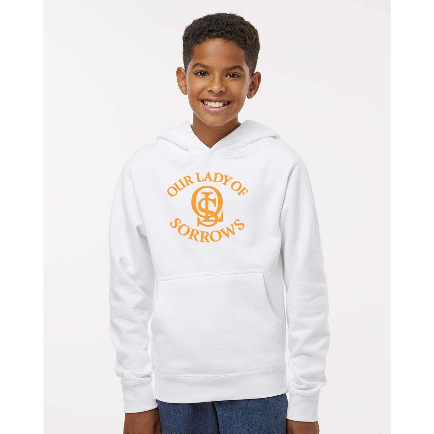 OLS Independent Trading Co. Youth Midweight Hooded Sweatshirt - Mato & Hash
