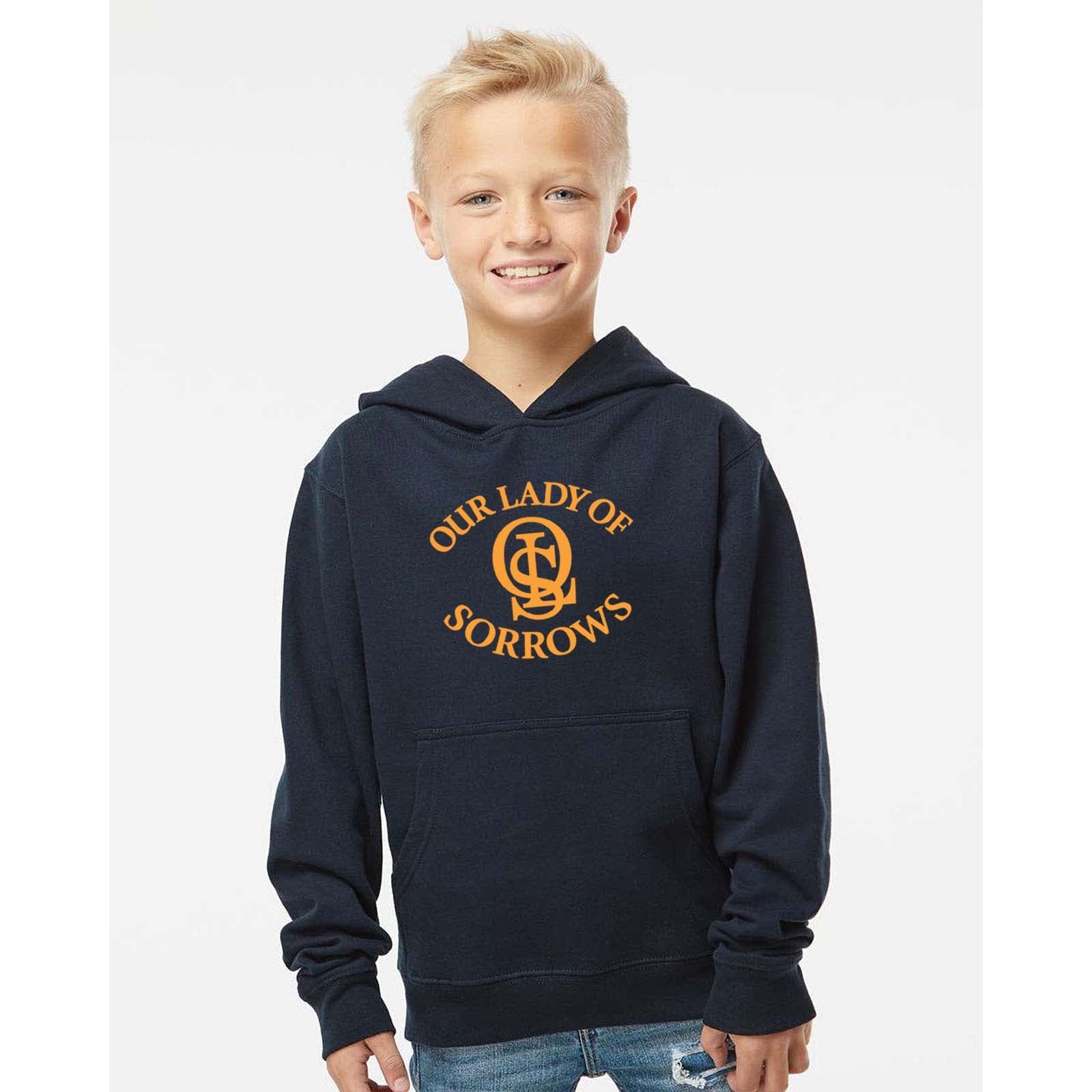 OLS Independent Trading Co. Youth Midweight Hooded Sweatshirt - Mato & Hash