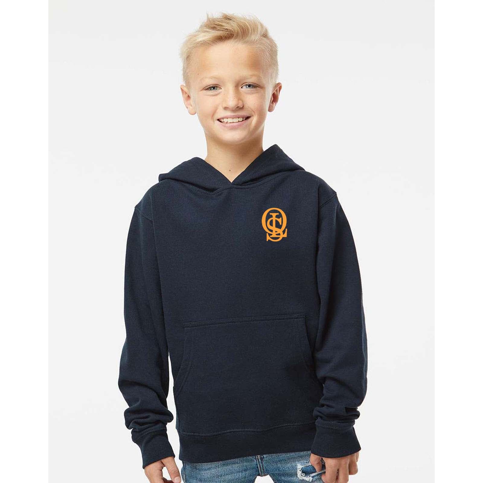 OLS Independent Trading Co. Youth Midweight Hooded Sweatshirt - Mato & Hash