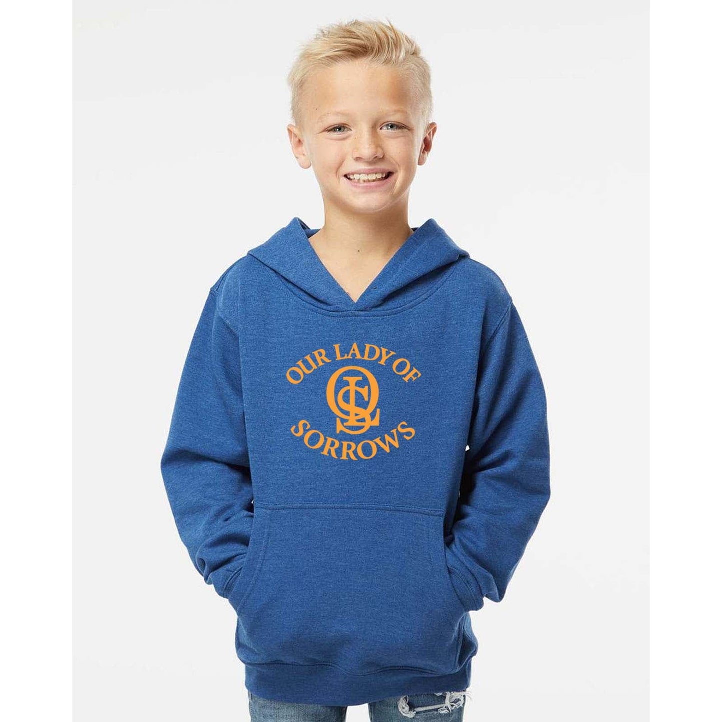 OLS Independent Trading Co. Youth Midweight Hooded Sweatshirt - Mato & Hash