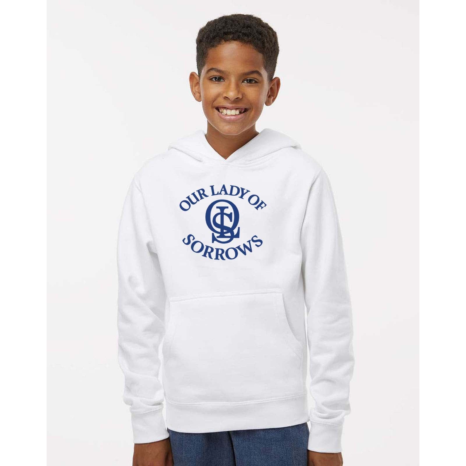OLS Independent Trading Co. Youth Midweight Hooded Sweatshirt - Mato & Hash