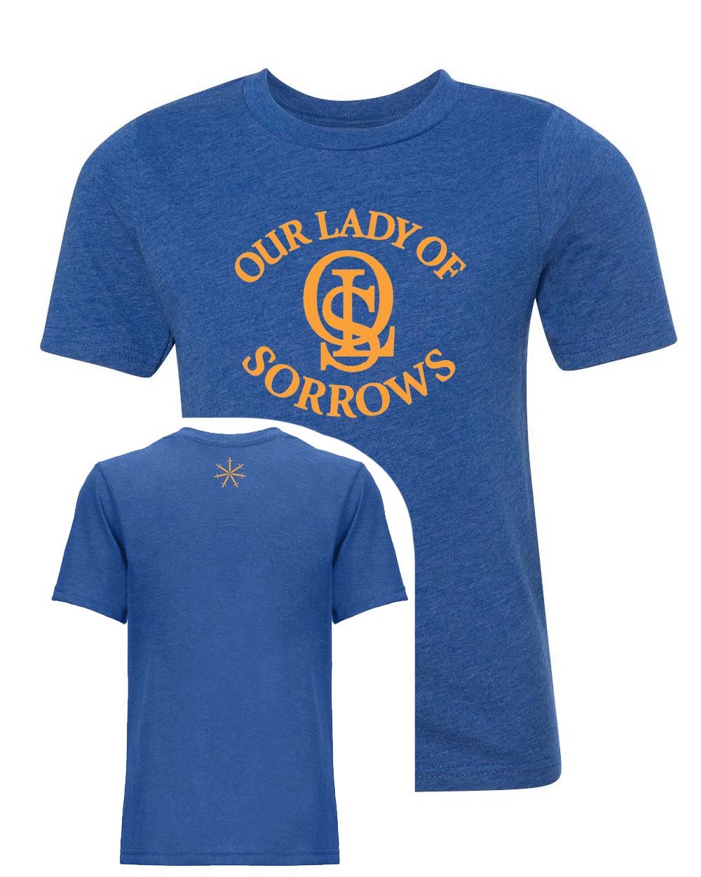 OLS Kids T-Shirts Printed and Back Print - Mato & Hash