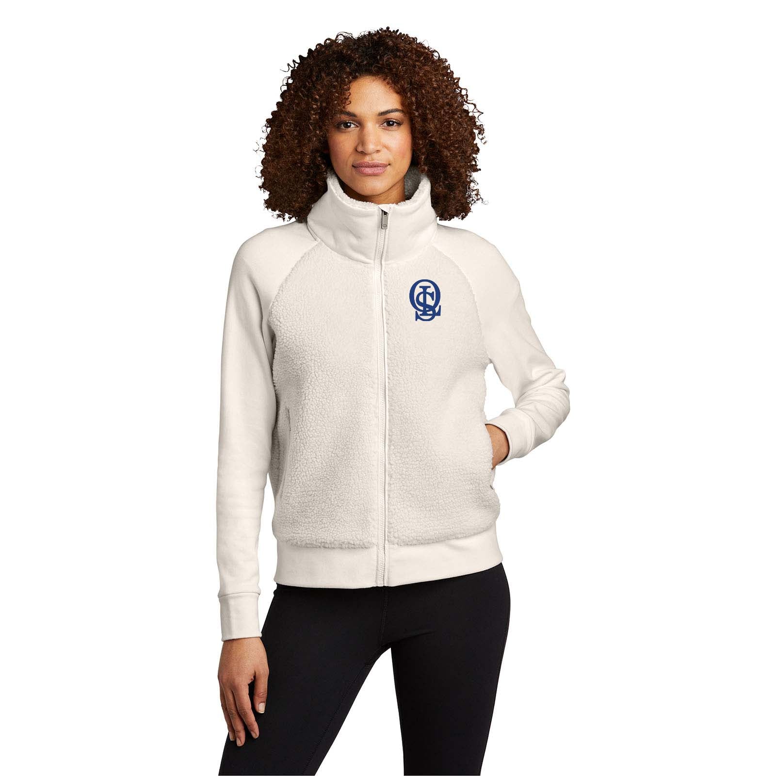 OLS OGIO Ladies Luuma Sherpa Full-Zip Embroidery - Mato & Hash