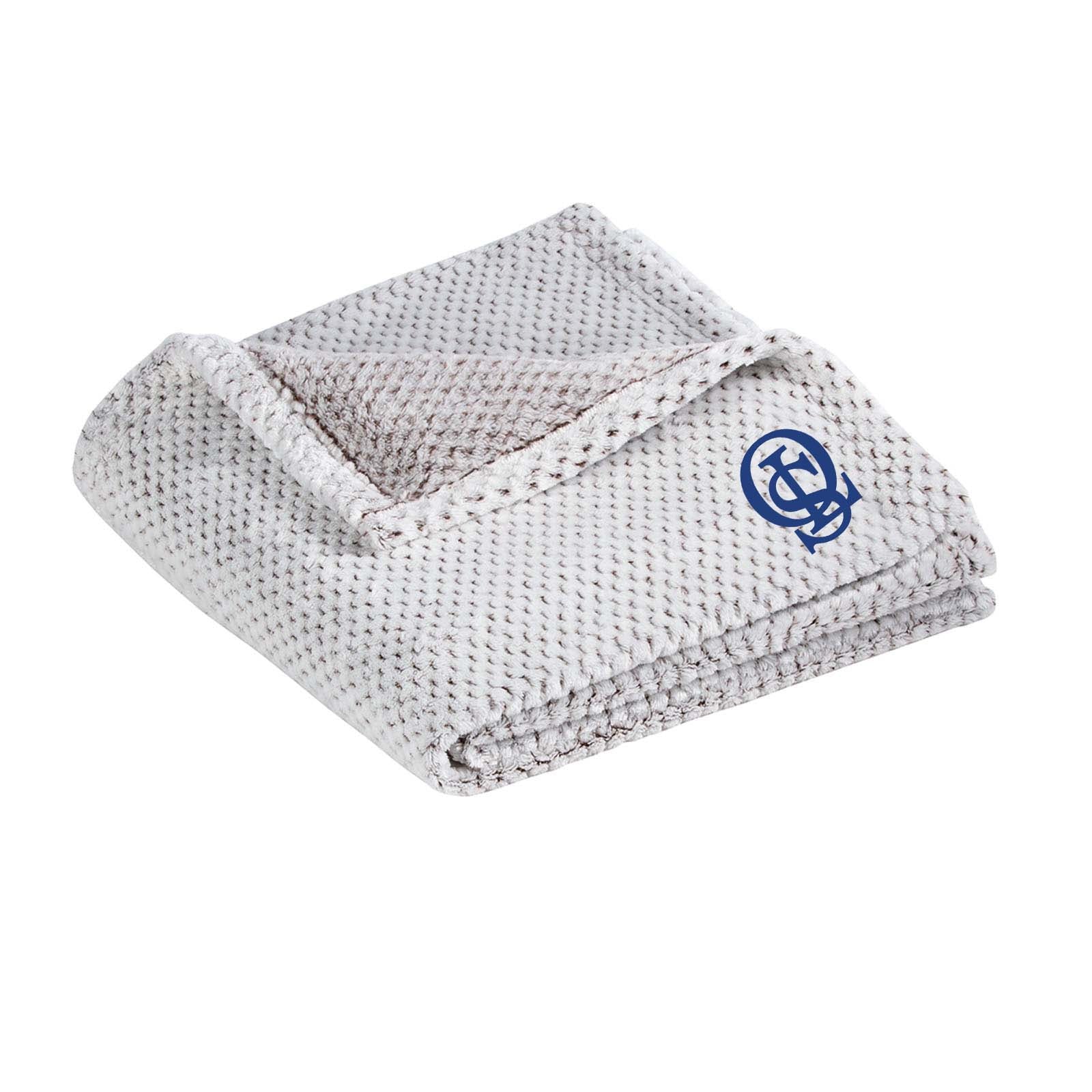 OLS Port Authority ® Plush Texture Blanket Embroidery - Mato & Hash