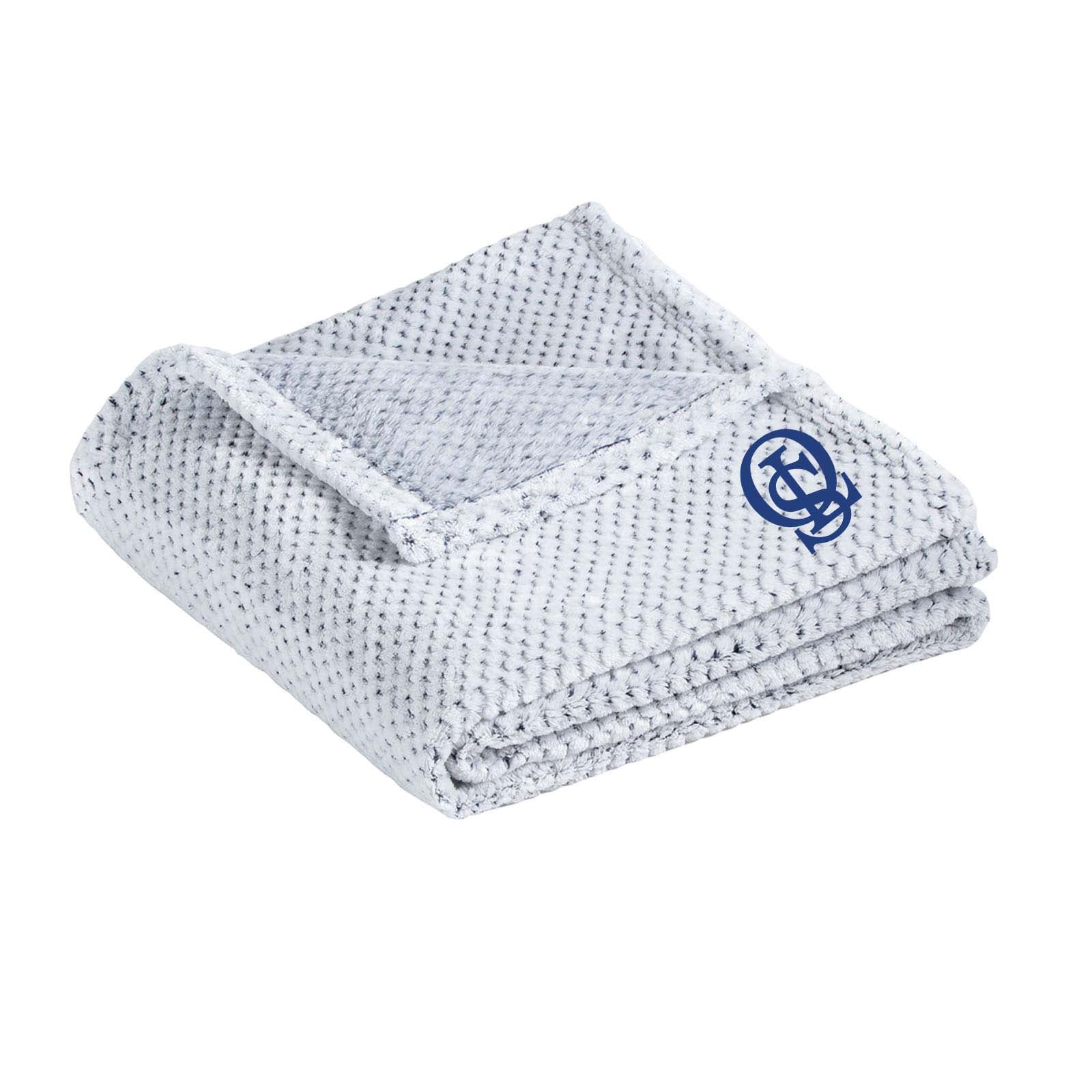 OLS Port Authority Plush Texture Blanket Embroidery - Mato & Hash